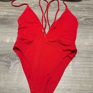 Siempre golden one piece swimsuit